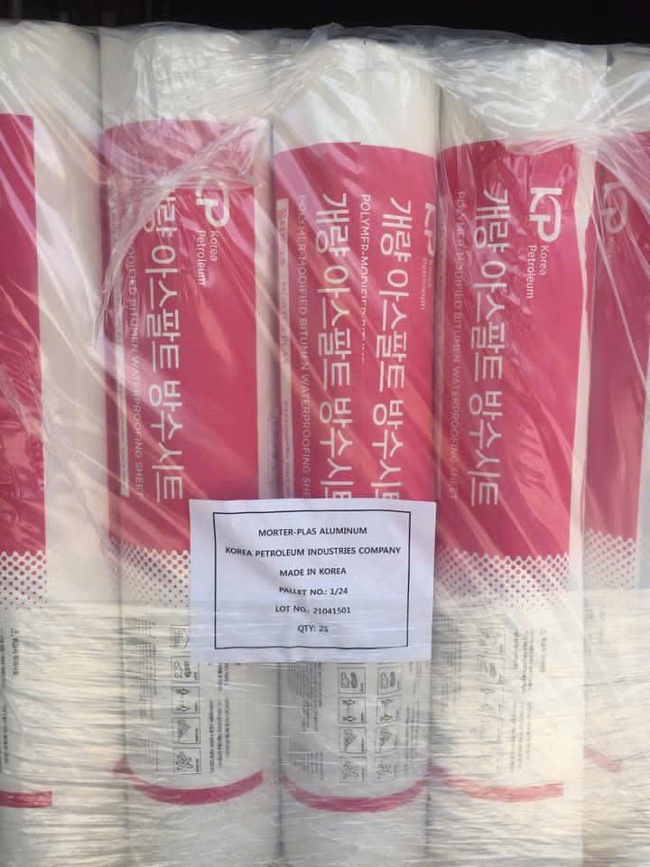 Màng chống thấm tự dính Petro Morter Plas - Hàn Quốc